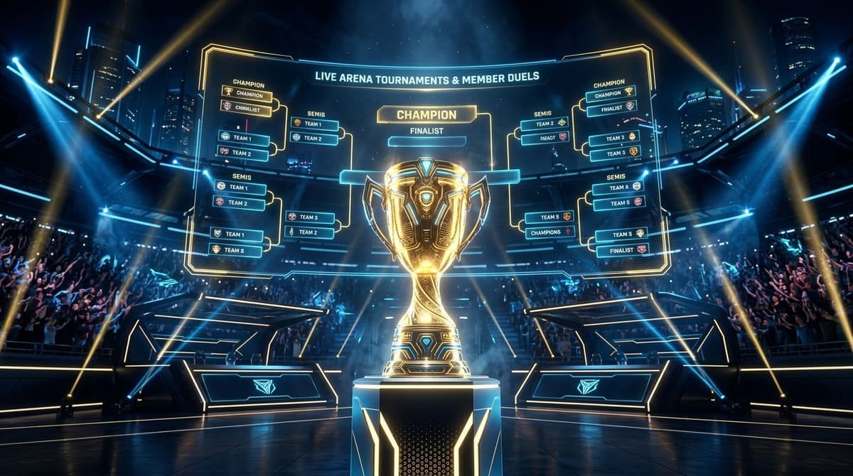 بطولات الأرينا والتحديات المباشرة
